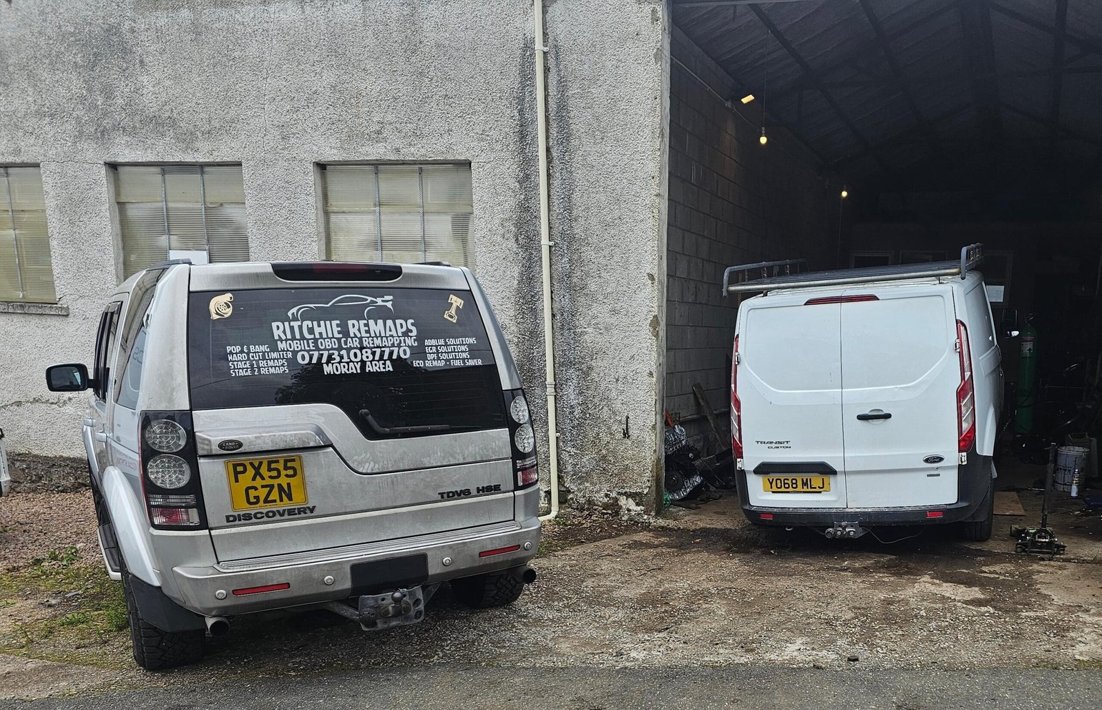 Ford Transit Custom In For EGR&DPF Eco Remap