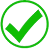 Green Tick With Background Removed